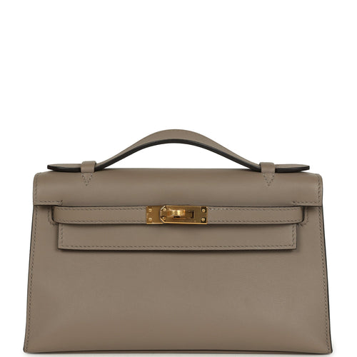 Hermes Kelly Pochette Gris Asphalte Swift Gold Hardware for JJ Payment 2