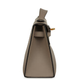 Hermes Kelly Pochette Gris Asphalte Swift Gold Hardware for JJ Payment 2