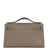Hermes Kelly Pochette Gris Asphalte Swift Gold Hardware for JJ Payment 2