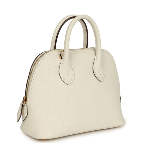 Hermes 1923 Bolide Mini Nata Chevre Mysore Gold Hardware
