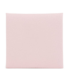 Hermes Bastia Change Purse Rose Darling Chevre Mysore Palladium Hardware
