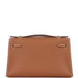 Hermes Kelly Pochette Gold Swift Gold Hardware Payment 2 for JJ only