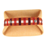 Hermes Bride A Brac Carre Case GM Fauve Merino Wool Palladium Hardware