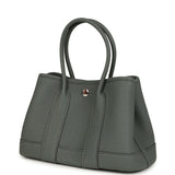 Hermes Garden Party Neo 23 Vert Amande Negonda Palladium Hardware