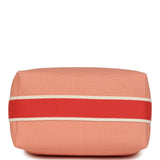 Hermes Bride A Brac Carre Case PM Goyave Canvas Palladium Hardware