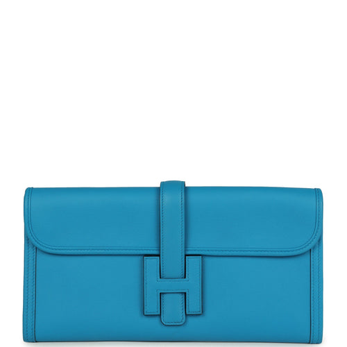 Hermes Jige Elan 29 Bleu Zanzibar Swift