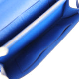 Hermes Kelly Wallet To Go Bleu Royal Epsom Palladium Hardware