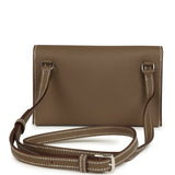 Hermes Hermesnap Wallet Etoupe Epsom Palladium Hardware - Thumbnail View 4