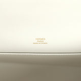 Hermes Kelly Pochette White Swift Gold Hardware - Thumbnail View 7