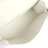 Hermes Kelly Pochette White Swift Gold Hardware - Thumbnail View 8