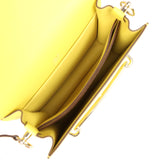 Hermes Mini Sac Roulis Bi-color White and Lime Evercolor Palladium Hardware