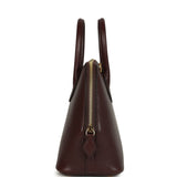 Hermes 1923 Bolide Mini Rouge Sellier Chevre Mysore Gold Hardware