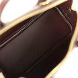 Hermes 1923 Bolide Mini Rouge Sellier Chevre Mysore Gold Hardware