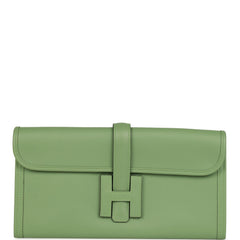Hermes Jige Elan 29 Vert Criquet Evercolor