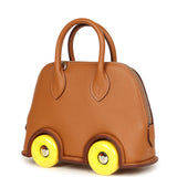 Hermes Bolide On Wheels 1923 Gold and Jaune Citron Epsom Palladium Hardware