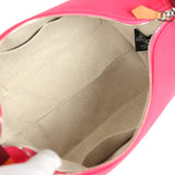 Hermes Bride A Brac Carre Case PM Hibiscus Canvas Palladium Hardware