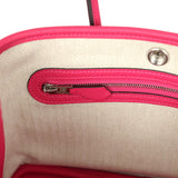Hermes Garden Party Neo 23 Rose Mexico Negonda Palladium Hardware