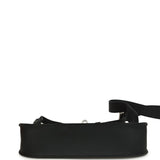 Hermes Mini Jypsiere Black and Ecru Toile H Black Swift Palladium Hardware