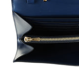 Hermes Rock Constance Wallet To Go Wallet To Go Bleu Abysse Box Gold Hardware