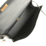 Hermes Kelly Pochette Black Swift Gold Hardware - Thumbnail View 8