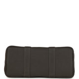 Hermes Garden Party 30 Ebene Toile Officier Canvas and Negonda Palladium Hardware