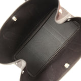 Hermes Garden Party 30 Ebene Toile Officier Canvas and Negonda Palladium Hardware