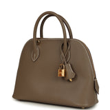 Hermes 1923 Bolide 25 Etoupe Epsom Gold Hardware