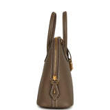 Hermes 1923 Bolide 25 Etoupe Epsom Gold Hardware