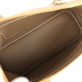 Hermes 1923 Bolide 25 Etoupe Epsom Gold Hardware