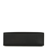 Hermes Kelly Pochette Black Swift Gold Hardware