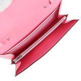 Hermes Constance To Go Wallet Bubblegum Ostrich Palladium Hardware