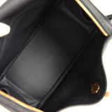 Hermes Lindy 26 Bleu Nuit Clemence Gold Hardware - Thumbnail View 9