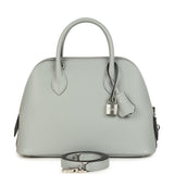 Hermes 1923 Bolide 25 Gris Platine Evercolor Palladium Hardware
