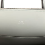 Hermes 1923 Bolide 25 Gris Platine Evercolor Palladium Hardware