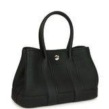 Hermes Garden Party Neo 23 Black Negonda Palladium Hardware