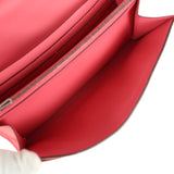 Hermes Constance Wallet To Go Rose Azalee Evercolor Palladium Hardware - Thumbnail View 10