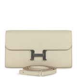 Hermes Constance To Go Wallet Beton Evercolor Palladium Hardware
