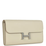 Hermes Constance To Go Wallet Beton Evercolor Palladium Hardware