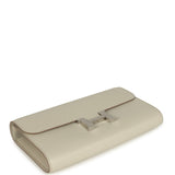 Hermes Constance To Go Wallet Beton Evercolor Palladium Hardware