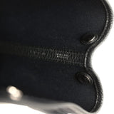 Hermes Garden Party 30 Black Toile and Negonda Palladium Hardware