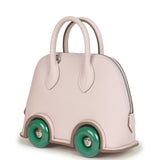 Hermes Bolide On Wheels 1923 Mauve Pale and Vert Vertigo Epsom Palladium Hardware