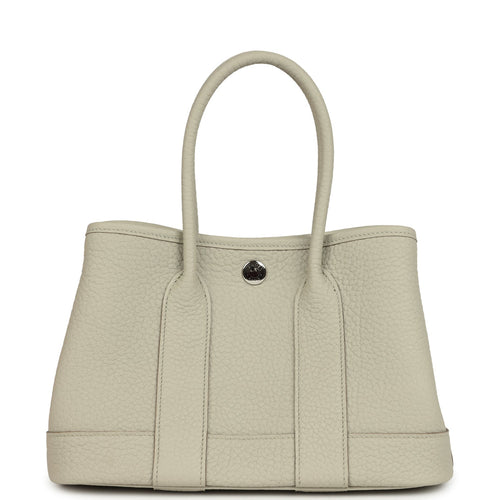 Hermes Garden Party Neo 23 Beton Negonda Palladium Hardware