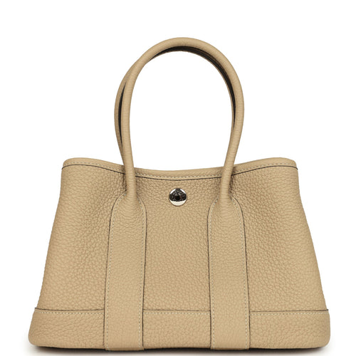 Hermes Garden Party Neo 23 Trench Negonda Palladium Hardware