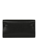 Hermes Kelly Wallet To Go Black Chevre Chamkila Electrum Hardware - Thumbnail View 4