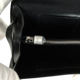 Hermes Kelly Wallet To Go Black Chevre Chamkila Electrum Hardware - Thumbnail View 8