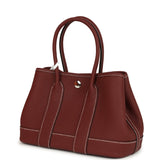 Hermes Garden Party Neo 23 Rouge H Negonda Palladium Hardware - Thumbnail View 5