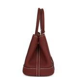 Hermes Garden Party Neo 23 Rouge H Negonda Palladium Hardware - Thumbnail View 3