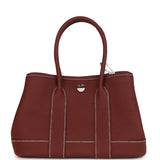 Hermes Garden Party Neo 23 Rouge H Negonda Palladium Hardware - Thumbnail View 4
