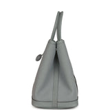 Hermes Garden Party 30 Gris Pantin Officier Canvas and Negonda Palladium Hardware - Thumbnail View 3