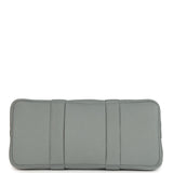 Hermes Garden Party 30 Gris Pantin Officier Canvas and Negonda Palladium Hardware - Thumbnail View 6